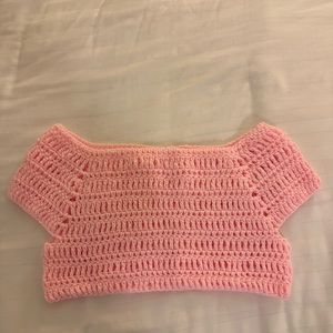 Crochet crop top